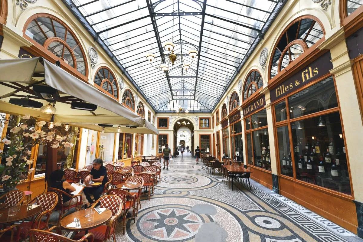 Covered passage in Paris
