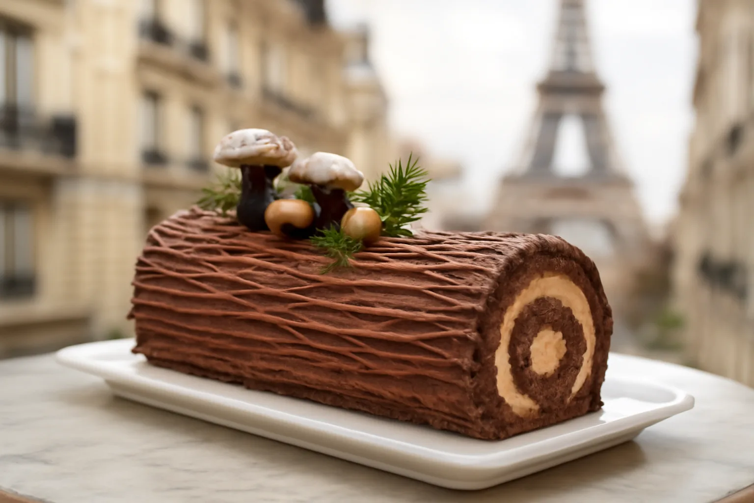 Where to find the best Bûche de Noël (yule log cake) in Paris