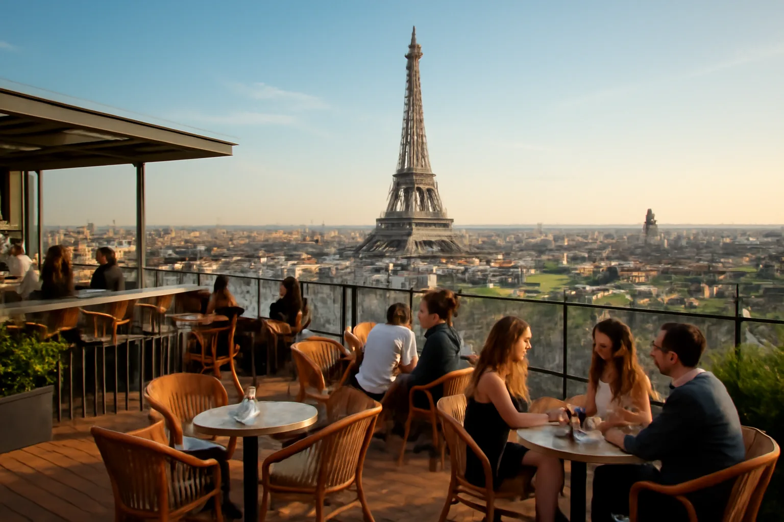 The best rooftop bars in Paris with spectacular city views